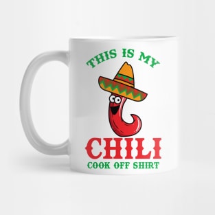 This is my Chili Cook Off Shirt Mug